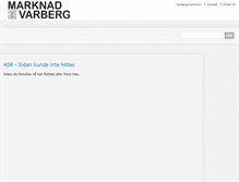 Tablet Screenshot of marknadvarberg.se